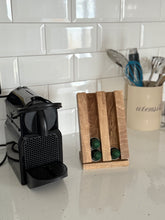 Load image into Gallery viewer, Coffee Pod holder in English walnut