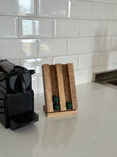 Load image into Gallery viewer, Coffee Pod holder in English walnut