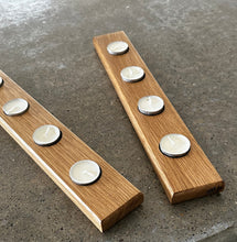 Load image into Gallery viewer, &#39;Cosy&#39; Oak Tealight Holder
