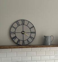 Load image into Gallery viewer, Roman numerals clock