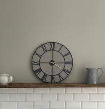 Load image into Gallery viewer, Roman numerals clock
