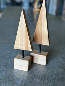 Wooden Christmas tree decoration