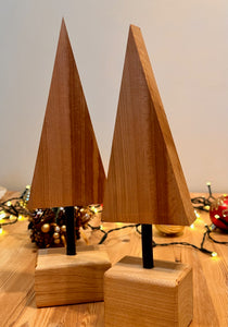 Wooden Christmas tree decoration
