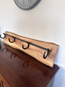 Horse shoe coat hanger