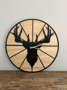 Stag Clock