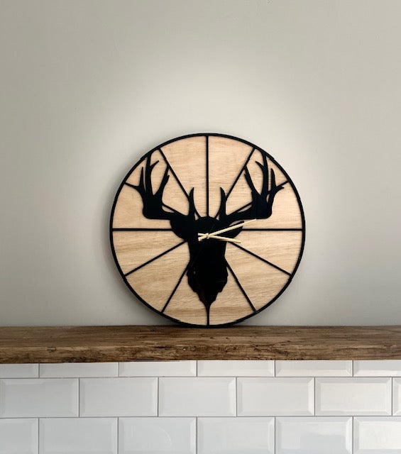 Stag Clock