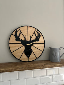 Stag Clock