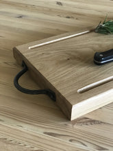 Load image into Gallery viewer, Large oak chopping board 
